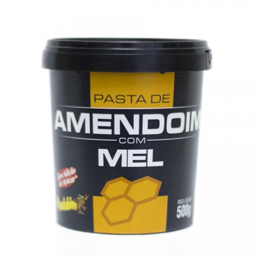 Pasta de amendoim com mel