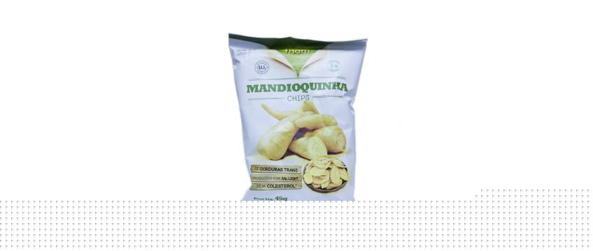Chips de mandioquinha
